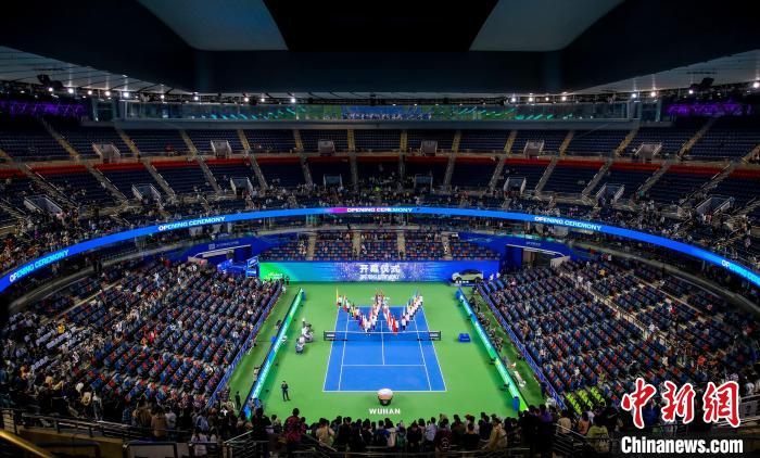 2024武汉光谷国际网球中心揭幕武网：WTA1000顶级阵
