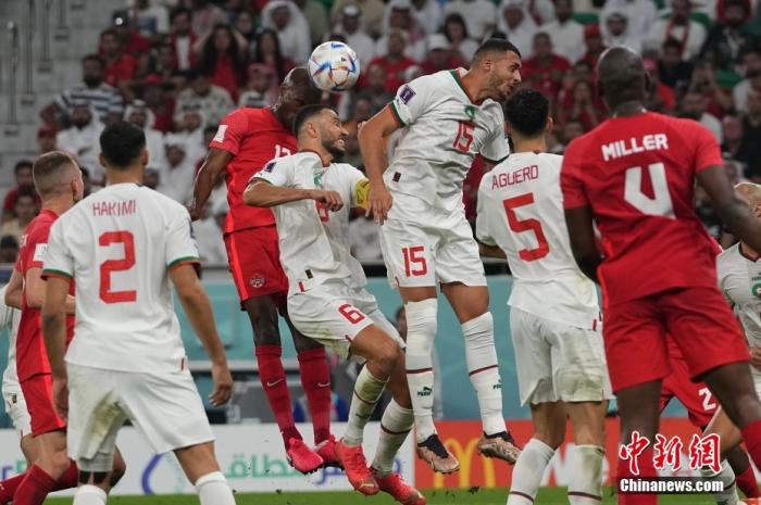 摩洛哥21力克加拿大晋级16强 齐耶赫关键进球成焦