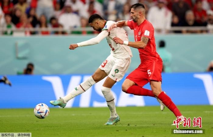 摩洛哥21力克加拿大晋级16强 齐耶赫关键进球成焦